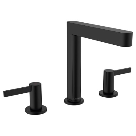 Robinet de lavabo 3 trous hansgrohe Finoris 160 avec vidage Push-Open