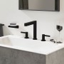 Robinet de lavabo 3 trous hansgrohe Finoris 160 avec vidage Push-Open