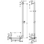 hansgrohe Unica Comfort Brausestange 110 cm R - Detailansicht