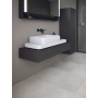 Ensemble de consoles en pierre Duravit Qatego avec lavabo sur console 100 x 41 cm - photo produit