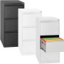 Armoire de classement suspendue en acier Wolfstahl unilatérale 4 tiroirs 40 x 62 x 132 cm