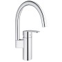 Rubinetto monocomando per lavello GROHE Wave Cosmopolitan, beccuccio alto da 1/2"