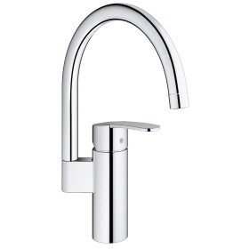 Rubinetto monocomando per lavello GROHE Wave Cosmopolitan, beccuccio alto da 1/2"