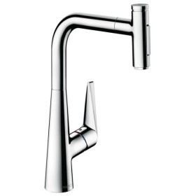 hansgrohe Talis Select M51 Miscelatore monocomando per cucina 300, doccetta estraibile, 2 getti, sBox
