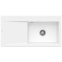 Lavello incasso Villeroy & Boch Subway Style 60 FLAT, scarico con azionamento manuale, vasca a destra - vista dettagliata