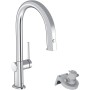 Sistema di filtrazione hansgrohe Aqittura M91 210, beccuccio estraibile, 1jet - vista dettagliata