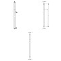 Geberit Duofix Systemständer raumhoch 300-360 cm - Detailansicht