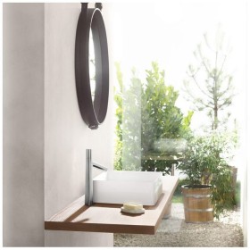 Rubinetto monocomando per lavabo hansgrohe Talis Select S 190 con scarico a stelo