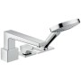 hansgrohe Metropol 3-Loch Einhebel-Wannenrandmischer mit Bügelgriff