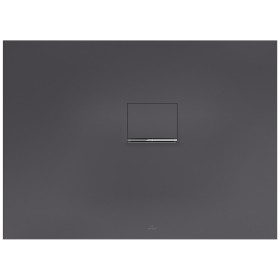 Receveur de douche Villeroy & Boch Squaro Infinity 110 x 80 cm pour installation en coin à droite
