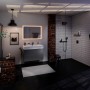 hansgrohe Rainfinity Supporto a parete Porter 500 con mensola e porta-doccia a sinistra