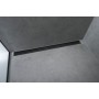 hansgrohe RainDrain Match Fertigset Duschrinne 90 cm, mit höhenverstellbarem Rahmen - technische Ansicht