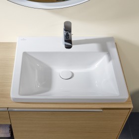 Mobile lavabo Villeroy & Boch Subway 3.0 65 cm, con 1 foro rubinetto, senza troppo pieno