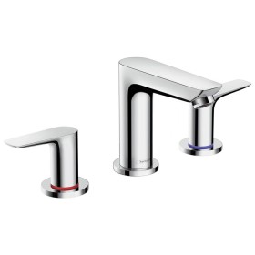 Rubinetto per lavabo a 3 fori hansgrohe Talis E con scarico a tirante
