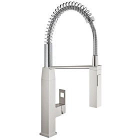 Rubinetto monocomando GROHE Eurocube con doccetta professionale