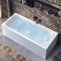 Villeroy & Boch Architectura Solo Badewanne 160 x 70 cm, Airpool Entry, Technik Position 1