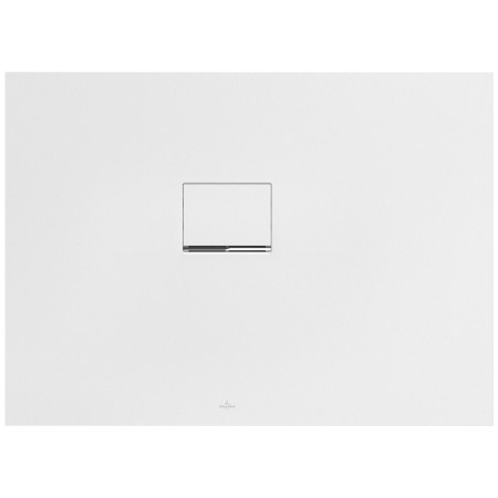 Receveur de douche Villeroy & Boch Squaro Infinity 110 x 80 cm pour installation en angle à gauche
