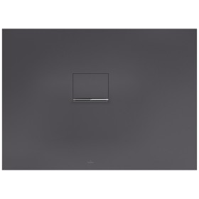 Receveur de douche Villeroy & Boch Squaro Infinity 110 x 80 cm pour installation en coin à gauche