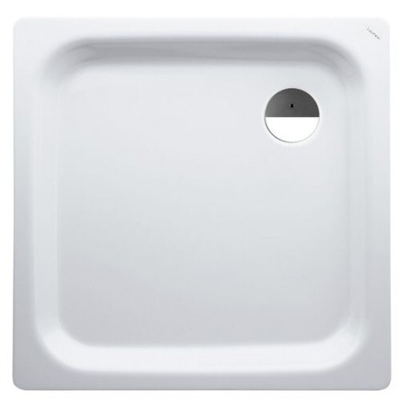 Receveur de douche LAUFEN Platina 80 x 80 cm sans revêtement antidérapant