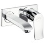 hansgrohe Mitigeur mural encastré pour lavabo Metris avec économie d'eau