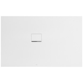 Receveur de douche Villeroy & Boch Squaro Infinity 160 x 100 cm pour installation en coin à gauche