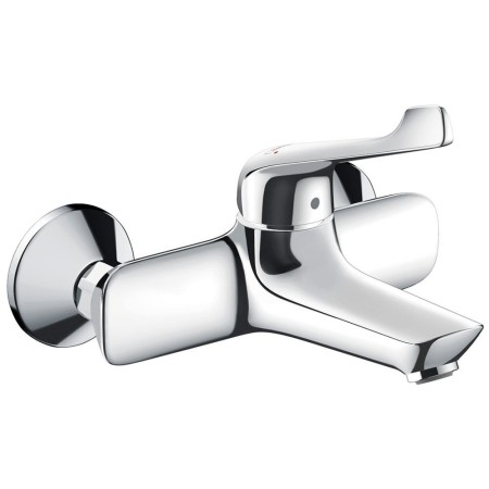 Miscelatore monocomando da appoggio per lavabo hansgrohe Novus Care con leva extra lunga