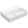 Villeroy & Boch Memento 2.0 Lavabo 60 cm senza foro per rubinetto, senza troppopieno - vista tecnica