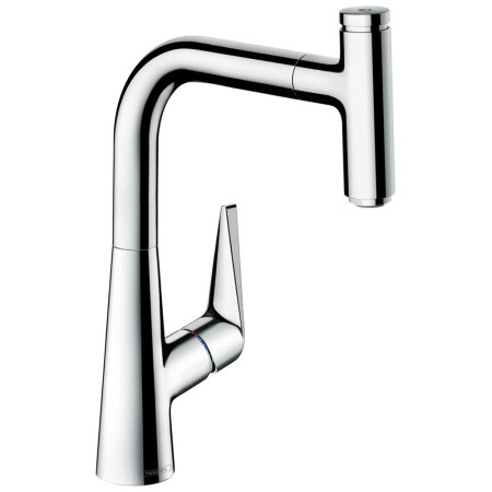 hansgrohe Talis Select M51 Miscelatore monocomando per cucina 220, canna estraibile, 1getto, sBox
