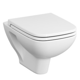 WC sospeso VitrA S20 VitrA Flush 2.0 a scarico a parete, con funzione bidet