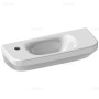 Lavabo Duravit DuraStyle 50 cm, avec 1 trou de robinet à gauche