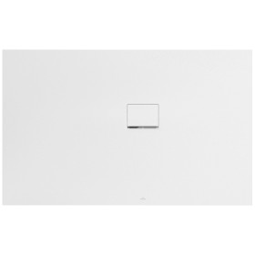 Receveur de douche Villeroy & Boch Squaro Infinity 160 x 100 cm pour installation en coin à droite