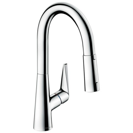 hansgrohe Talis M51 Miscelatore monocomando da cucina 160, doccetta estraibile, 2 getti, sBox