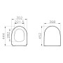 VitrA Sento WC-Sitz Slim Wrap - Produktansicht