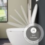 VitrA Sento WC-Sitz Slim Wrap - technische Ansicht