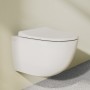 VitrA Sento WC-Sitz Slim Wrap - technische Ansicht