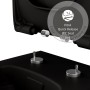 Abattant WC VitrA Sento Slim Wrap - vue détaillée