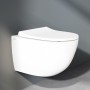 Abattant WC VitrA Sento Slim Wrap - vue technique