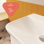 VitrA Sento Waschtisch unterbaufähig 63 x 48,5 cm - technische Ansicht