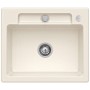 Lavello incasso Villeroy & Boch Siluet 60 S Flat, scarico con azionamento eccentrico