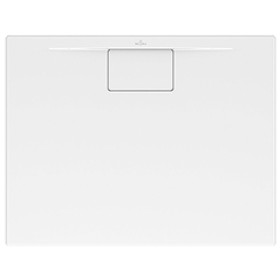Receveur de douche Villeroy & Boch Architectura Metalrim 90 x 70 x 4,8 cm avec revêtement antidérapant
