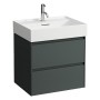 Vasque murale LAUFEN Kartell 60 x 46 cm, avec 1 trou pour robinet - vue détaillée