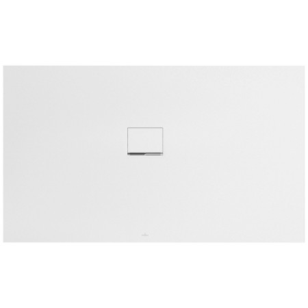 Receveur de douche Villeroy & Boch Squaro Infinity 170 x 100 cm pour installation en coin à gauche