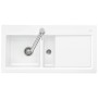 Lavello incasso Villeroy & Boch Subway 60 FLAT, scarico con azionamento manuale, vasca a sinistra - vista dettagliata