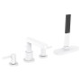 hansgrohe Finoris 4-Loch Wannenrandarmatur mit Schlauchbox