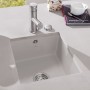Villeroy & Boch Subway 45 SU Unterbauspüle, Ablaufgarnitur mit Excenterbetätigung