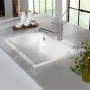Lavello incasso Villeroy & Boch Subway 60 S FLAT, scarico con azionamento eccentrico