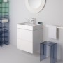 LAUFEN Kartell Waschtisch 60 x 46 cm, mit 1 Hahnloch