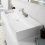 Villeroy & Boch Memento 2.0 Lavabo 120 cm con 1 foro per rubinetto, senza troppo pieno