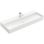 Villeroy & Boch Memento 2.0 Lavabo 120 cm con 1 foro per rubinetto, senza troppo pieno - vista dettagliata