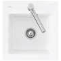Lavello incasso Villeroy & Boch Subway 45 XS FLAT con scarico a comando manuale - vista dettagliata